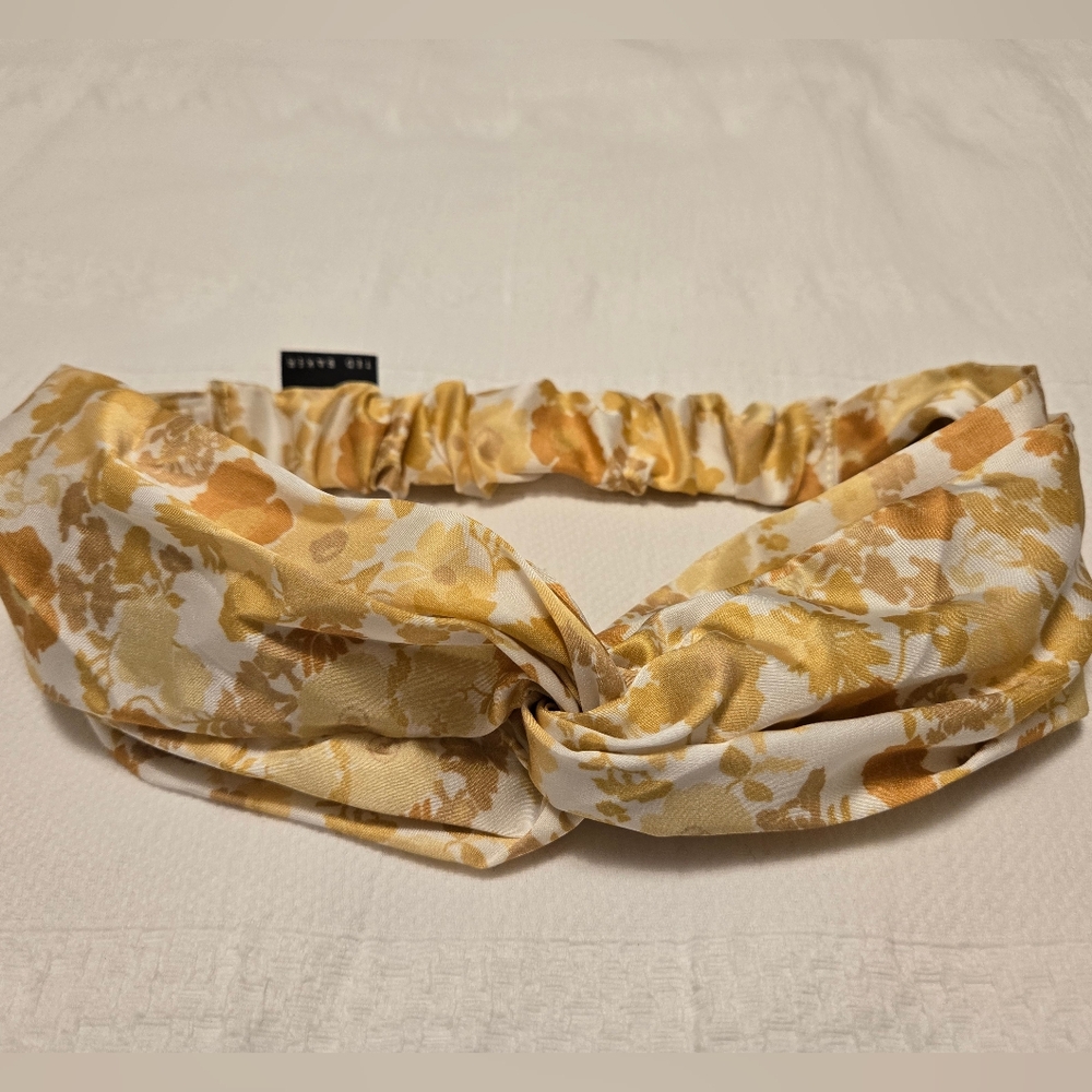 NWOT- Ted Baker Gold and White Twisted Headband